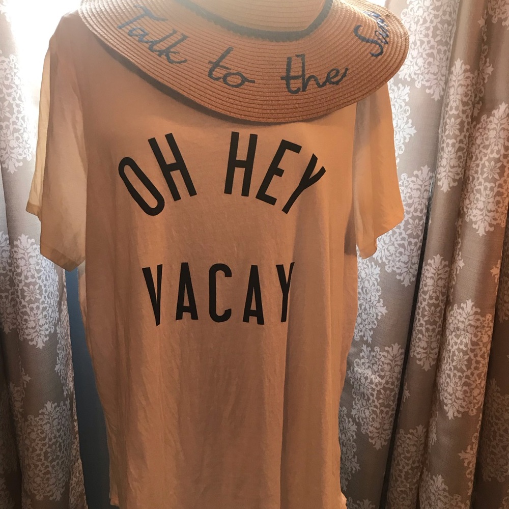 Oh Hey Vacay T-shirt XL